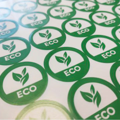 Стикер "ECO" 30 мм (48 шт.)