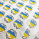 Стикер "MADE IN UKRAINE" 42 мм (24 шт.)