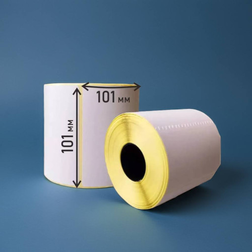 Термоетикетка 101x101 мм (500 шт.) T.ECO (Для Нової Пошти, Укрпошти)